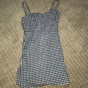 Brandy Melville never worn Gingham print dress.